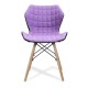 Amelia Stylish Lightweight Fabric Chair